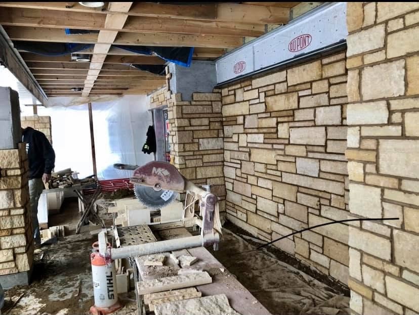 Stone Veneer & Interior Work